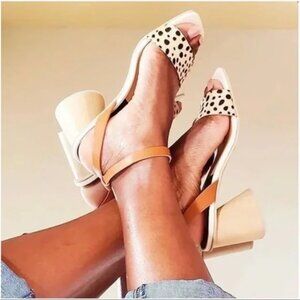 Dolce Vita - Hazel Sandal (Leopard Print) Size: 11